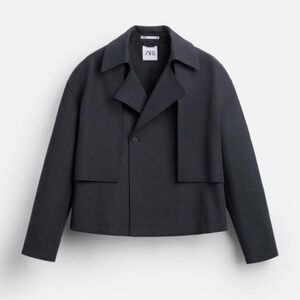 Zara women navy Jacket